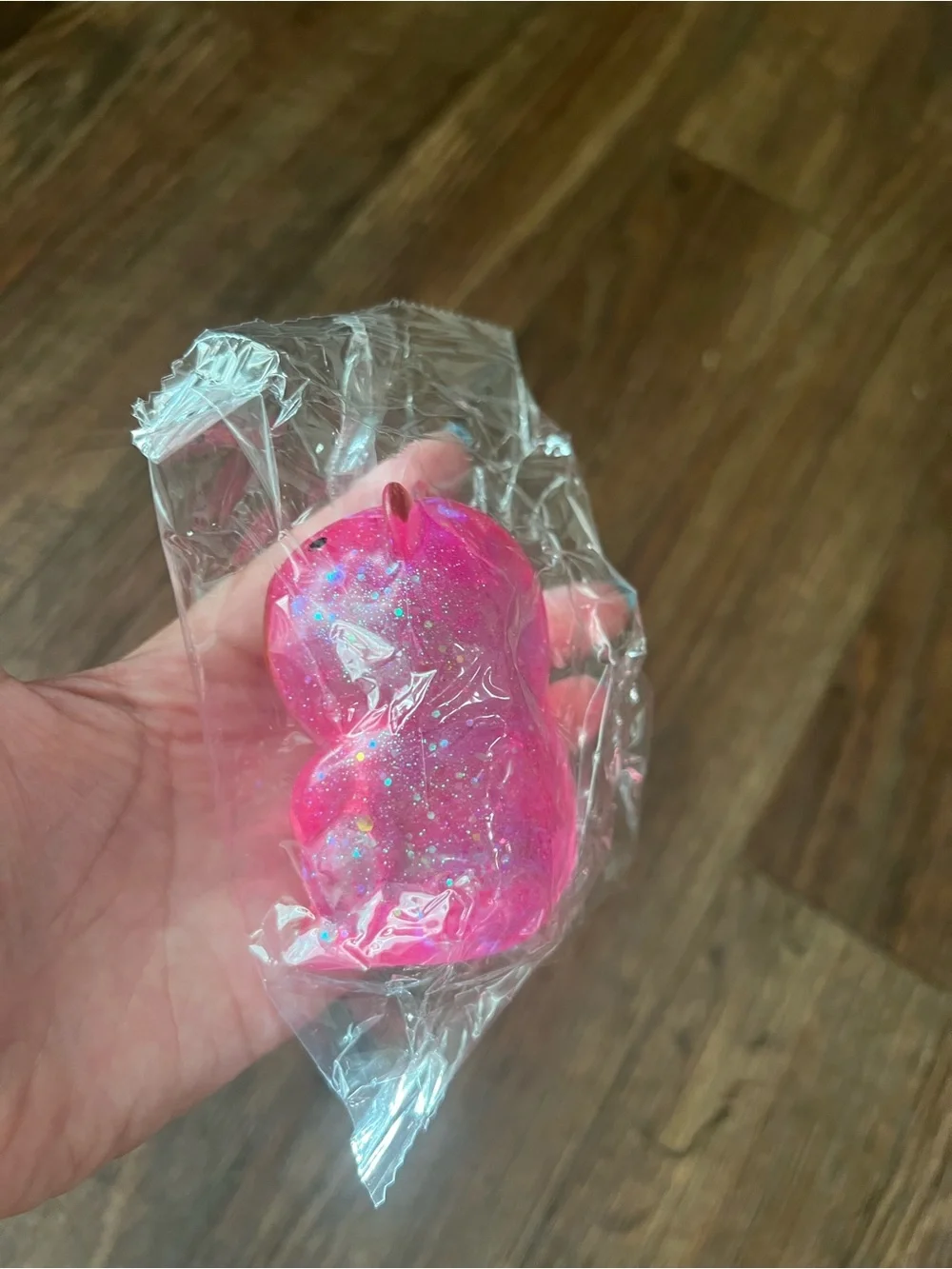 Glitter Groundhog Squishy | Slow Rising | Stress Relief Toy | New Sealed